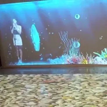 陕西水族馆沉浸式投影互动体验空间-偏锋光术案例