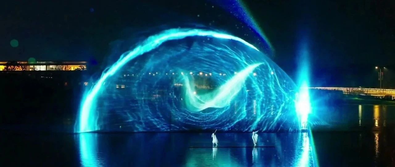 不看后悔系列：探索水幕投影让城市夜空惊艳的秘密